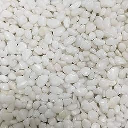 SACKORANGE 2 lb Polished White Pebbles